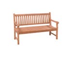 Tuinbank Patrick 5 cm 120 cm teakhout | Livingfurn, Ophalen of Verzenden, Nieuw
