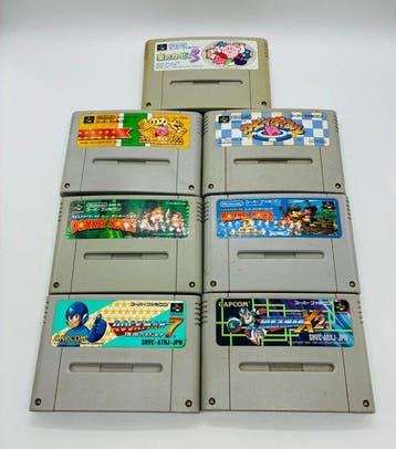 Nintendo - Super Famicom - Nintendo Rockman 7, Rockman X2,, Nieuw