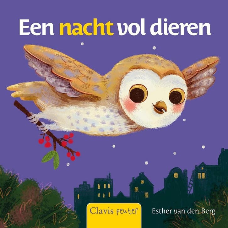 Een nacht vol dieren (9789044858518, Esther van den Berg), Boeken, Kinderboeken | Kleuters, Nieuw, Verzenden