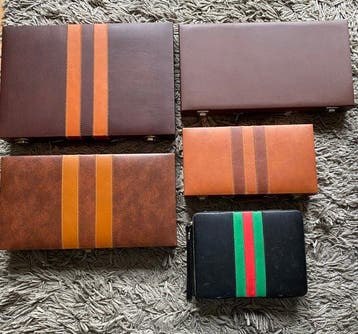 Bordspel - Reiskoffertjes - Backgammon - Chess