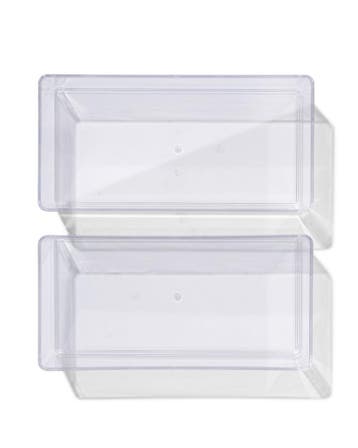 HEMA Bakje transparant S - 2 stuks 4=40% / 3=30% / 2=20%, Huis en Inrichting, Kasten | Overige, Verzenden, Nieuw