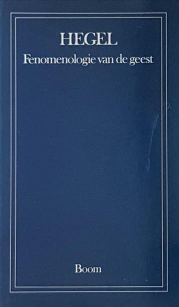 Fenomenologie van de geest / Boom klassiek - G.W.F. Hegel, Boeken, Verzenden, Gelezen, G.W.F. Hegel