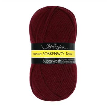 Scheepjes Noorse Wol Markoma 100g - 6867 - Rood, Verzenden, Nieuw