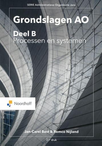 Grondslagen AO: deel B , Processen en systemen - R. Nijland, Boeken, Verzenden, Zo goed als nieuw, R. Nijland