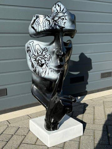Daluxe Art - 1999 • XXL Statue of Liberty Face – 100 cm