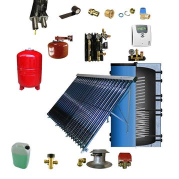 CV verwarming en tapwater zonneboiler 200L+ Prisma Pro 24, Verzenden, Nieuw