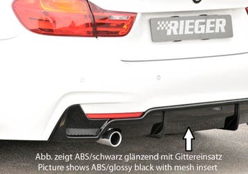 Rieger diffuser | geschikt voor BMW 4-Serie F32 / F33 / F36, Verzenden, Nieuw, BMW