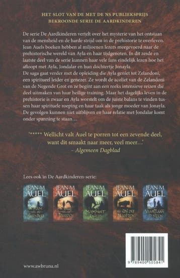 Het lied van de grotten / De Aardkinderen / 6 9789400505841, Verzenden, Gelezen, Jean M. Auel