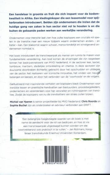 Ondernemen voor transitie 9789024405879 Michiel van Yperen, Verzenden, Gelezen, Michiel van Yperen