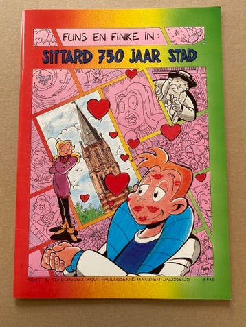 Strip - Funs en Finke in Sittard - 750 Jaar Stad - NIEUW, Boeken, Verzenden, Zo goed als nieuw