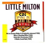 3 inch cds - Little Milton - Vintage Gold, Verzenden, Zo goed als nieuw, Jazz en Blues