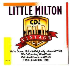 3 inch cds - Little Milton - Vintage Gold, Cd's en Dvd's, Cd Singles, Verzenden, Zo goed als nieuw, Jazz en Blues