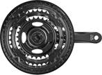 Shimano Crankstel Tourney Fc-ty501 Cg Triple 28-38-48t Zwart, Fietsen en Brommers, Fietsonderdelen, Ophalen of Verzenden, Zo goed als nieuw