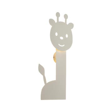 Kinder wandlamp beige incl. LED 3-staps dimbaar - Gigi the, Verzenden, Nieuw
