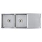 Dubbele RVS Spoelbak | Tweedekansje | OP=OP, Ophalen of Verzenden, Nieuw, Rvs, Overige typen