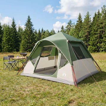 vidaXL Directe Tent Groen 305 x 275 x 190 cm Polyester en, Verzenden, Nieuw, Tot en met 2