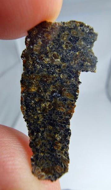 Marsisch (olivijnhoudende shergottiet) NEA 145 - 1.11 g