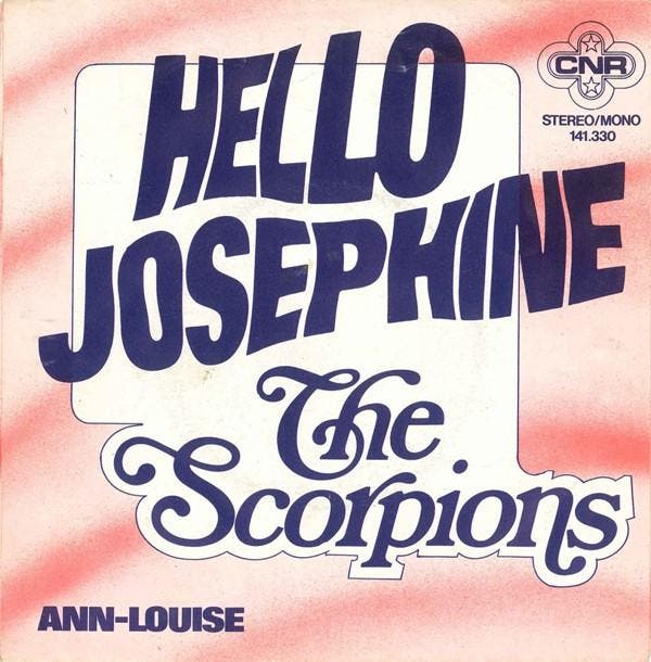 The Scorpions - Hello Josephine / Ann-Louise, Cd's en Dvd's, Vinyl | Pop, Gebruikt, Ophalen of Verzenden