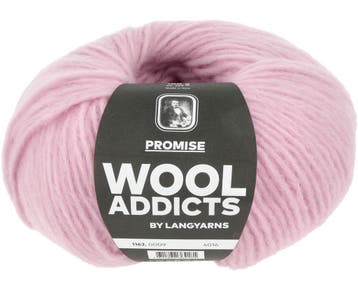 WoolAddicts Promise - 09 Roze - Chunky / Dik Merinowol Gar, Hobby en Vrije tijd, Breien en Haken, Ophalen of Verzenden, Nieuw
