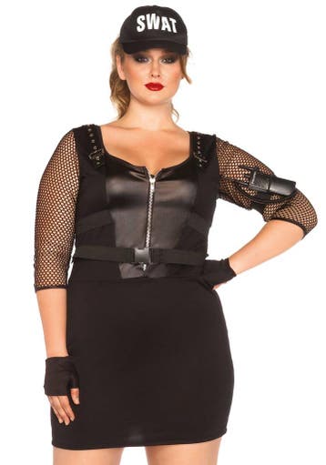 Swat Jurk Plus Size Luxe, Kleding | Dames, Carnavalskleding en Feestkleding, Ophalen of Verzenden, Nieuw