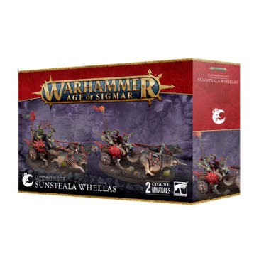 Gloomspite Gitz Sunsteala Wheelas (Warhammer Age of Sigmar, Hobby en Vrije tijd, Wargaming, Ophalen of Verzenden, Nieuw