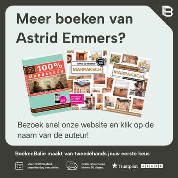 100% Marrakech / 100% stedengidsen - Astrid Emmers, Boeken, Verzenden, Zo goed als nieuw, Astrid Emmers