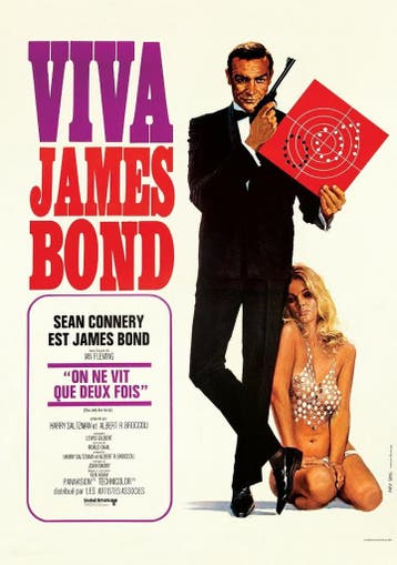 Posters - Poster James Bond - Viva, Verzamelen, Verzenden, Zo goed als nieuw