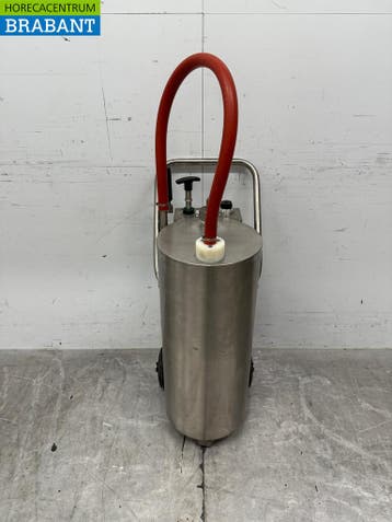 RVS FRY MATE Frituurolie Transporter Vetpomp 40 liter Horeca, Zakelijke goederen, Ophalen of Verzenden