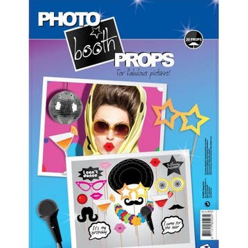 Foto booth props verjaardag 20 stuks - Foto props setjes, Verzenden, Nieuw