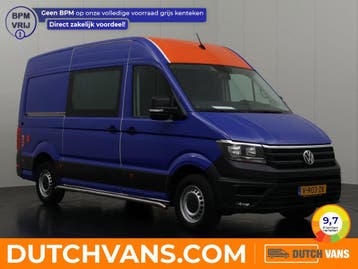 Volkswagen Crafter Laadklep 2.0TDI | blauw, Euro 6, Nieuw, Dealer onderhouden, Lease