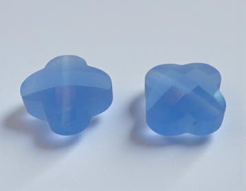 1 x Fashion Facet kraal klaver 16 mm – gat 1,5 mm – lich, Ophalen of Verzenden, Nieuw, Kraal