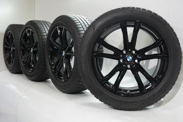 BMW 7 serie G70 X3 G45 903 19 inch velgen Pirelli Winterband, 19 inch, Gebruikt, Velg(en), Winterbanden