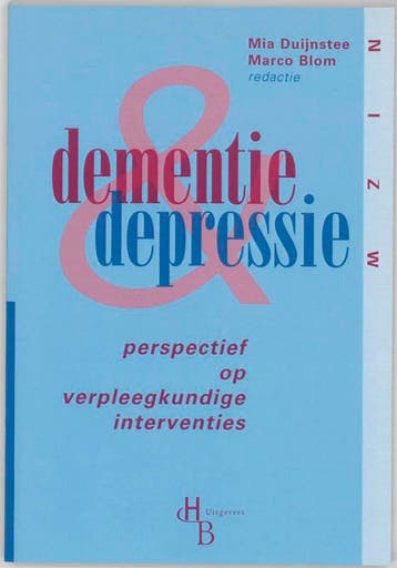 Dementie en depressie 9789055742066, Boeken, Verzenden, Gelezen