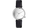 Veiling - Komono Estelle Mirror horloge dames zilver/zwart 3, Nieuw