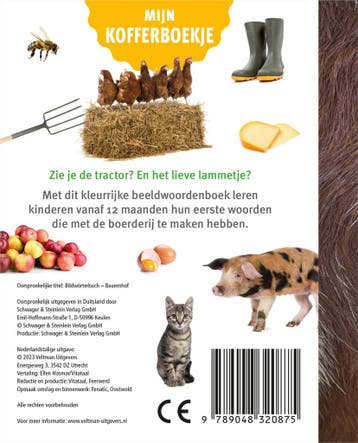 Mijn kofferboekje - Boerderij 9789048320875, Boeken, Kinderboeken | Kleuters, Verzenden, Gelezen