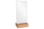 Kaarthouder 1/3a4 Plexi Met Houten Voet - Beuken, Verzenden, Nieuw in verpakking, Etalage