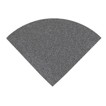 Hoekstuk rubber rand sportvloer 'STONE' - 25x25 cm, Verzenden, Nieuw