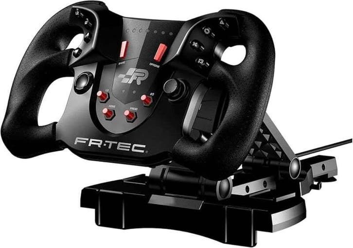 FR-TEC Formula Wheel Compatible With PS4 (Compleet), Spelcomputers en Games, Spelcomputers | Sony PlayStation 4, Zo goed als nieuw