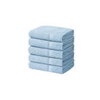 Handdoeken 70×140 cm – Set van 5 – 400 g/m² - Lichtblauw, Verzenden, Nieuw