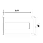 LED Tuinverlichting - Wandlamp Buitenlamp - Tistow Up and, Nieuw, Ophalen of Verzenden, Hanglamp, Led