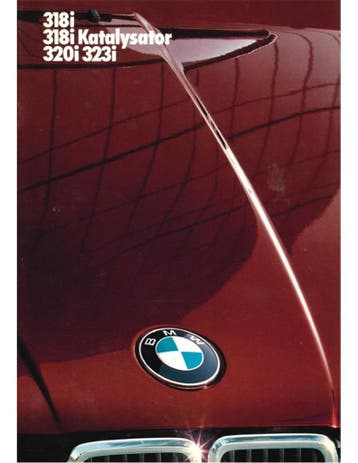 1985 BMW 3 SERIE BROCHURE DUITS, Nieuw, BMW, Author