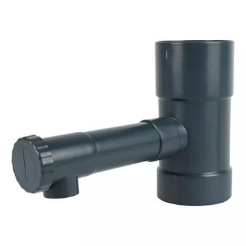 Benson Regenpijpaftapper 80 mm voor eenvoudige aansluitin..., Ophalen of Verzenden, Nieuw