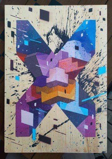 ETNIK - Landscape X, Antiek en Kunst, Kunst | Schilderijen | Modern