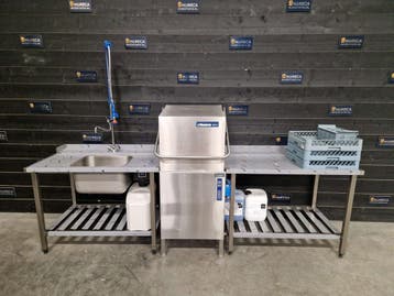 Vaatwasser | doorschuifvaatwasser | vaatwasstraat | Rhima |, Nieuw zonder verpakking, Wassen en Drogen
