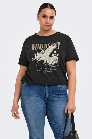 ONLY eco shirt korte mouw Maat:, Verzenden, Nieuw, Overige kleuren