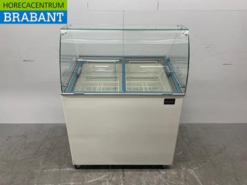 Verrijdbare Combisteel Corsica Schepijsvitrine 6 bakken 230V, Ophalen of Verzenden