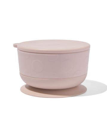 HEMA Schaaltje met afneembare zuignap en deksel beige, Verzenden, Nieuw