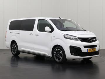 Opel Vivaro 2.0CDTI 150PK XXL Dubbele Cabine Sport, Stof, Gebruikt, Euro 6, Wit