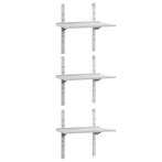 GGM Gastro | 3-laags RVS wandplank ECO - 1000x400mm |, Verzenden, Nieuw in verpakking, RVS Meubilair
