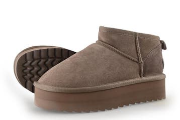 Colors of California Enkellaarzen in maat 38 Beige, Kleding | Dames, Schoenen, Verzenden, Beige, Lage of Enkellaarzen, Zo goed als nieuw